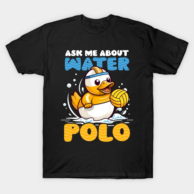 Water Polo Shirt | Ask Me About Water Polo T-Shirt by Gawkclothing